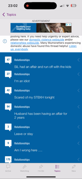 Wrong thread marked as read