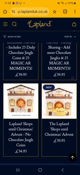 LaplandUK Advent calander