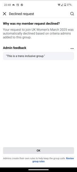 The “women’s march” that’s all about the men.