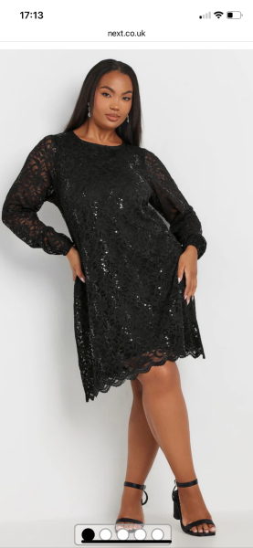 Moderately festive dress for a size 18
