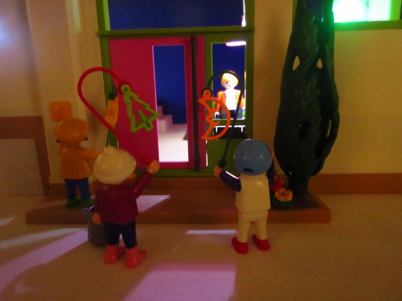 It's advent for the Playmobil people in our house...
