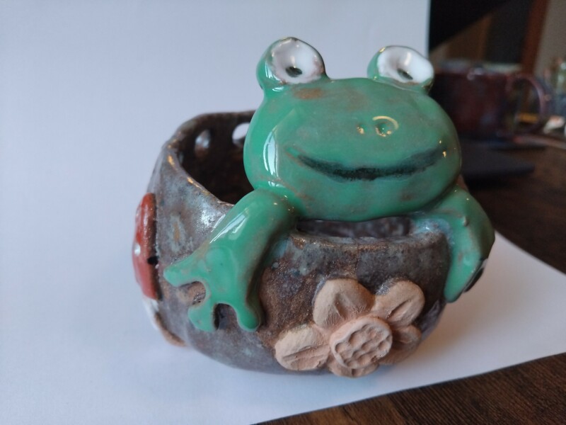 The Bluestocking - the one with the Christmas stocking