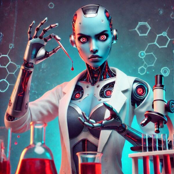 The Bluestocking - the one with the Christmas stocking