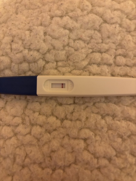 Faint pregnancy test!