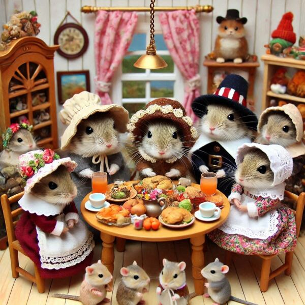 The Bluestocking - the one with the Christmas stocking