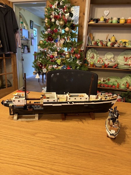 To show me your Lego collection?