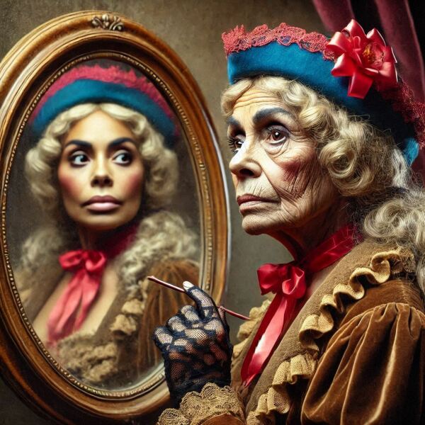 The Bluestocking - the one with the Christmas stocking