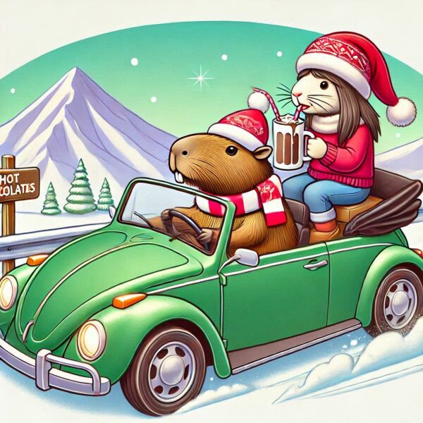 The Bluestocking - the one with the Christmas stocking