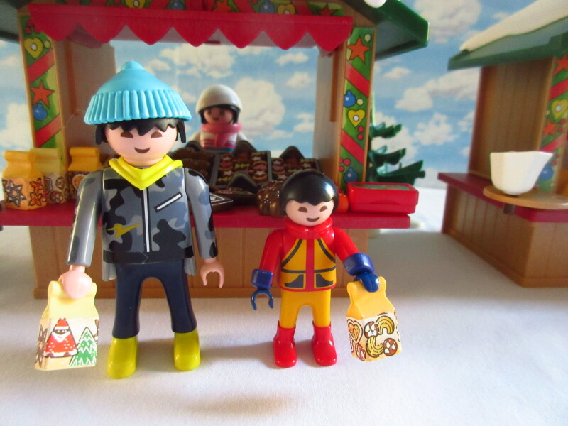 It's advent for the Playmobil people in our house...
