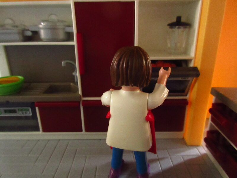 It's advent for the Playmobil people in our house...