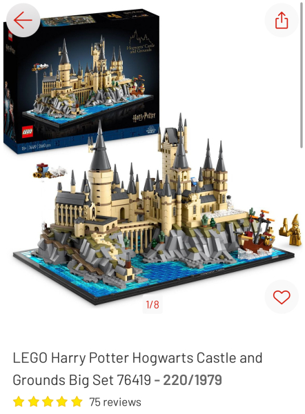 To show me your Lego collection?