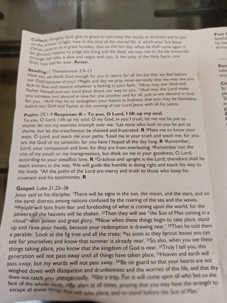 Sharing Sunday services