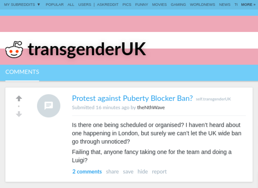 Ban on puberty blockers to be made indefinite on experts’ advice