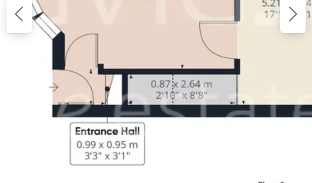 What to do with very small hall..