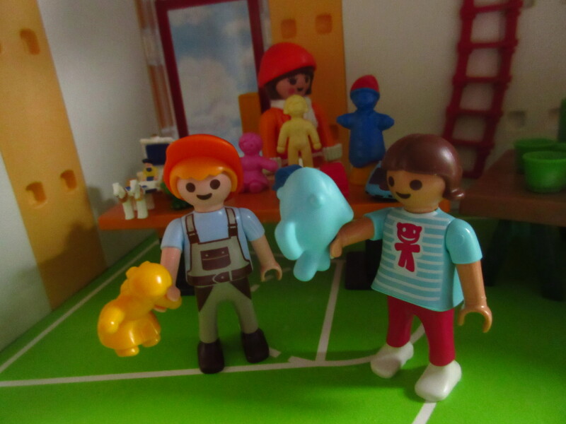 It's advent for the Playmobil people in our house...