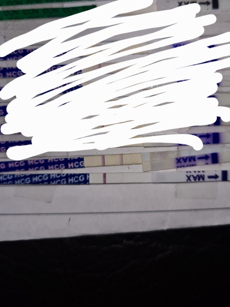 Positive test after chemical pregnancy