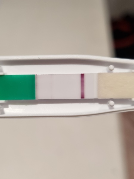 Sensitive - Pregnancy possible faint line or not?