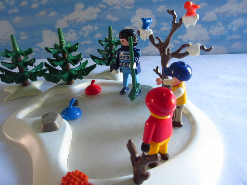 It's advent for the Playmobil people in our house...