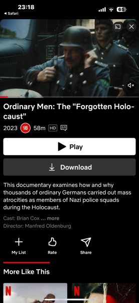 What Should I Have Said? Re: Holocaust