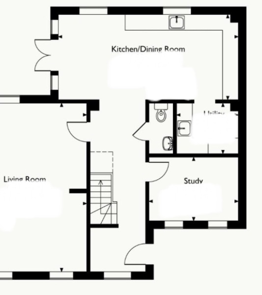 Removing downstairs toilet