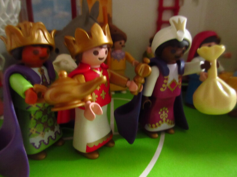 It's advent for the Playmobil people in our house...