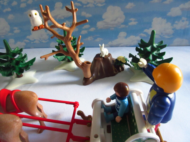 It's advent for the Playmobil people in our house...