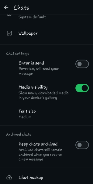 Whatsapp - block/stop?