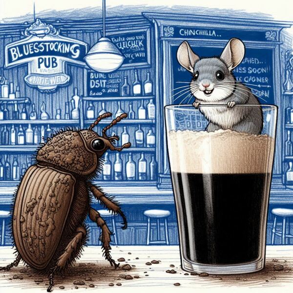 Bluestocking: the one where Boiled gets to the bar first!