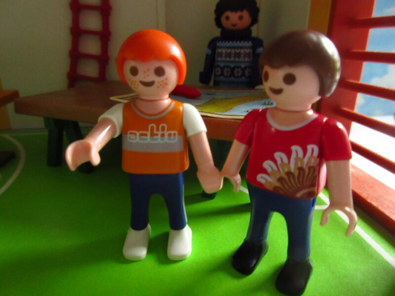 It's advent for the Playmobil people in our house...