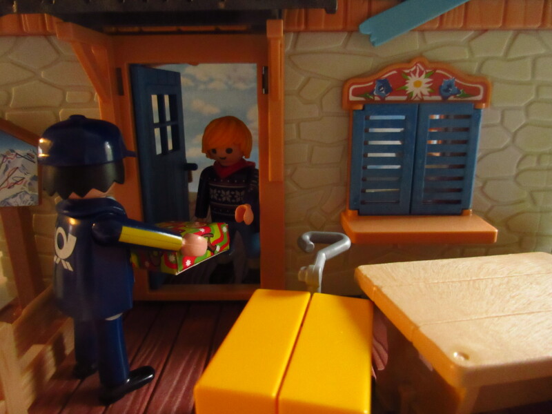 It's advent for the Playmobil people in our house...