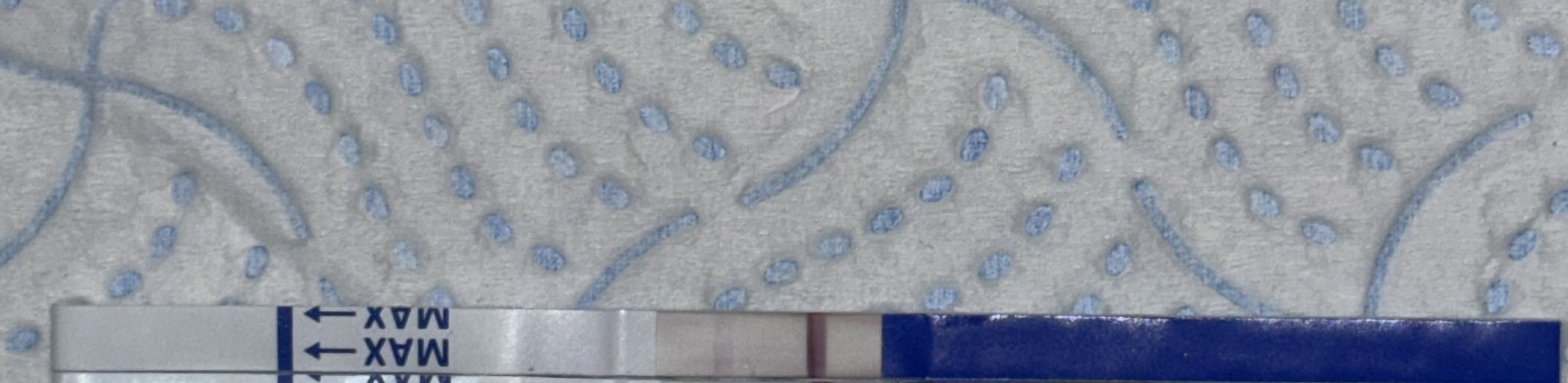 Positive? Came up within a minute