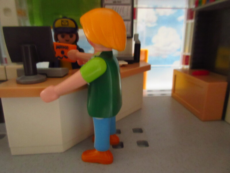 It's advent for the Playmobil people in our house...