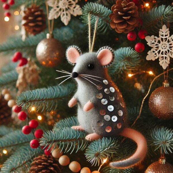 The Bluestocking - the one with the Christmas stocking