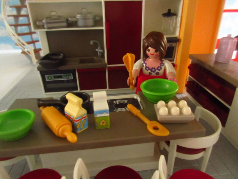 It's advent for the Playmobil people in our house...