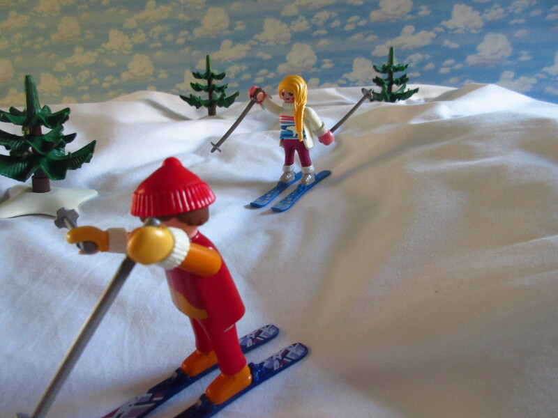 It's advent for the Playmobil people in our house...