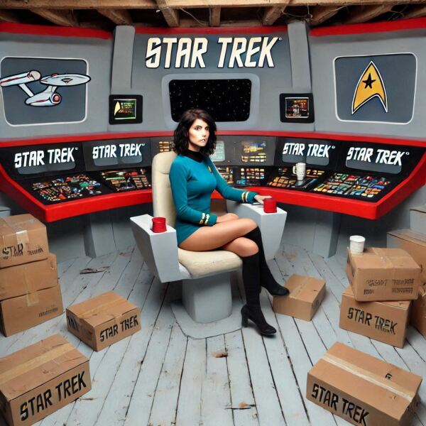 The Bluestocking - the one with the Christmas stocking