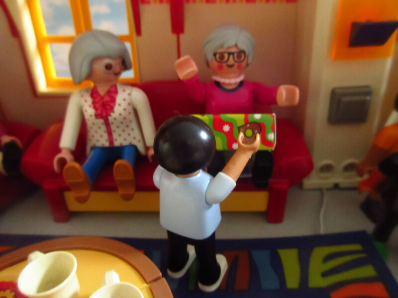 It's advent for the Playmobil people in our house...