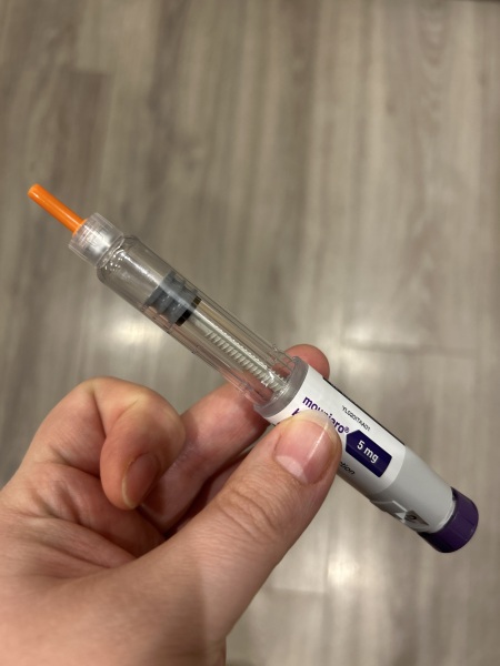 Trying to get a 2.5mg dose out of 5mg pen