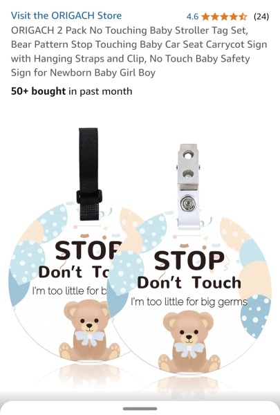 Stranger touched my baby