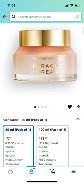 Face cream that smells lovely?!