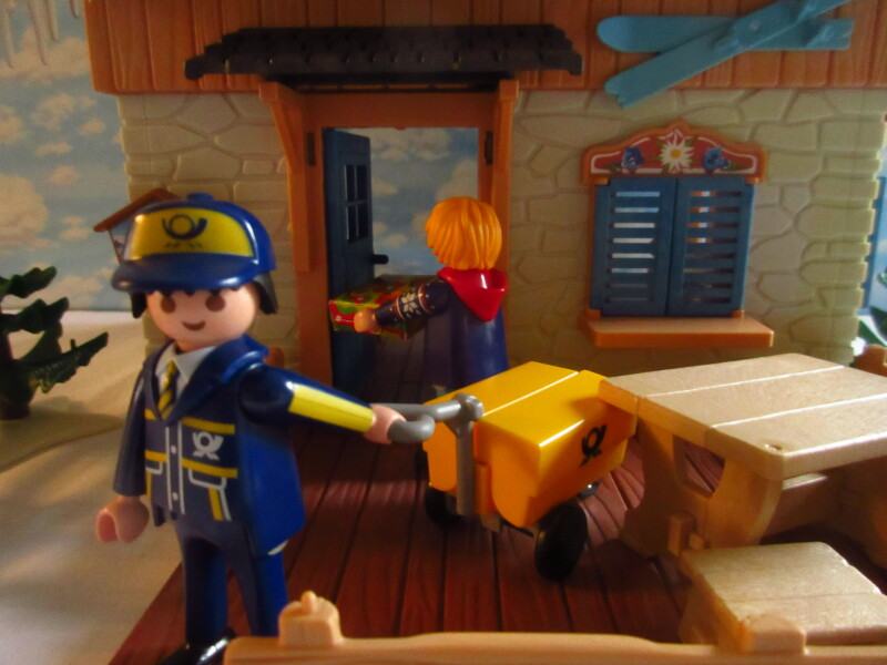 It's advent for the Playmobil people in our house...