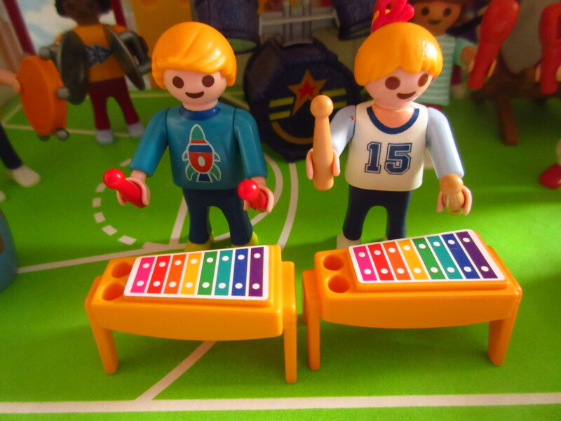 It's advent for the Playmobil people in our house...