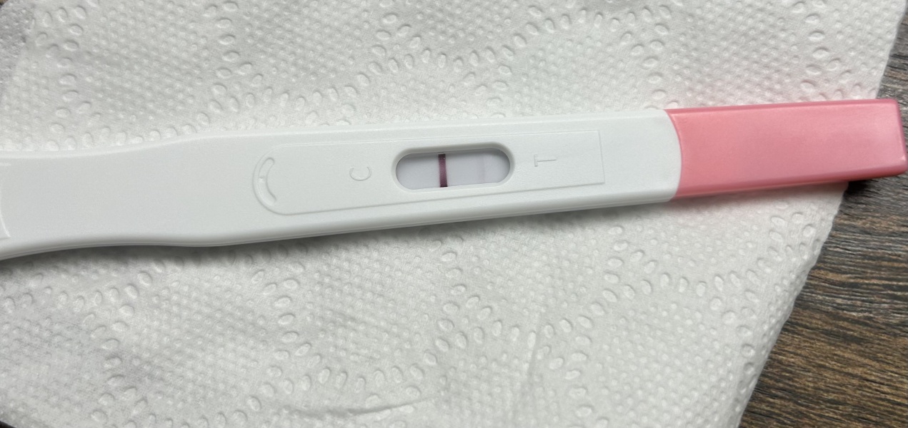 Does this look positive to you?