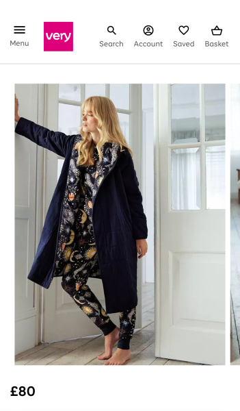 Stylish Quilted Housecoat