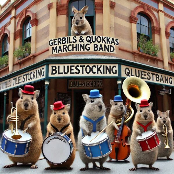 Bluestocking: the one where Boiled gets to the bar first!