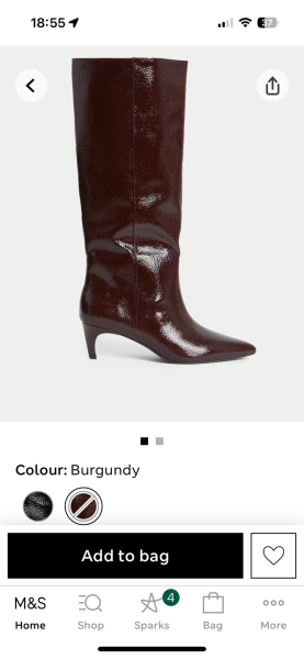 Can I ask for help finding some burgundy boots.
