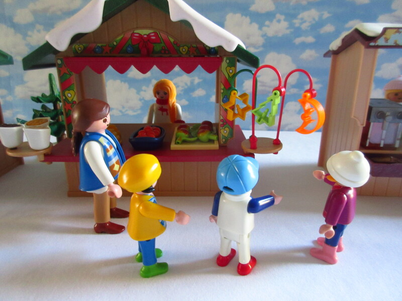 It's advent for the Playmobil people in our house...