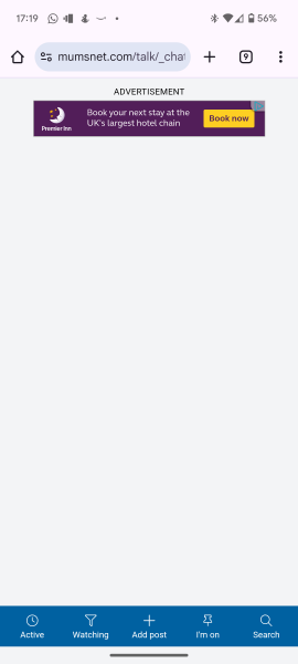 Huge adverts making site unusable