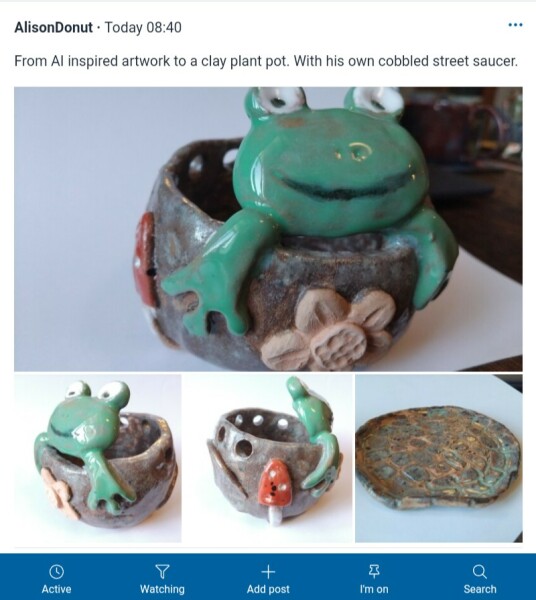 The Bluestocking - the one with the Christmas stocking