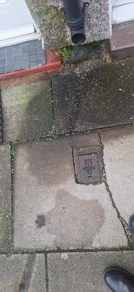 Who is responsible for this? Waste water from downpipe?